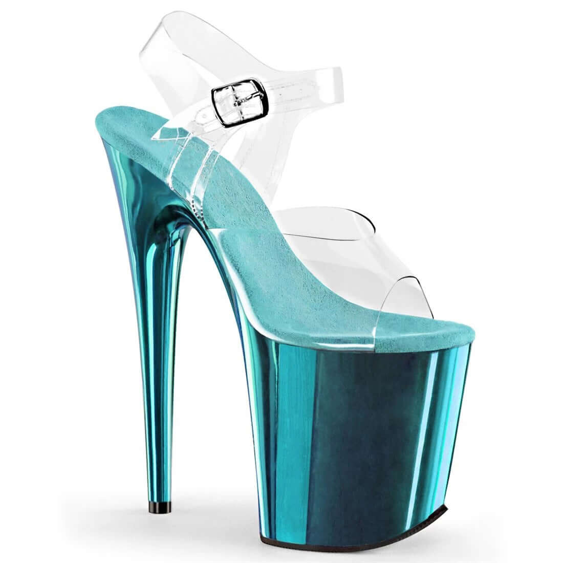 Platform Transparent Upper High Heels