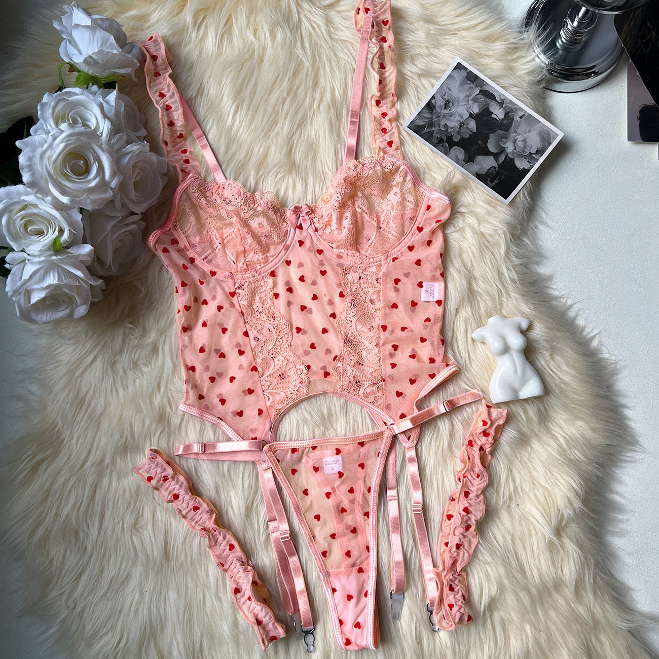 Be Mine 4 Piece Plush Set