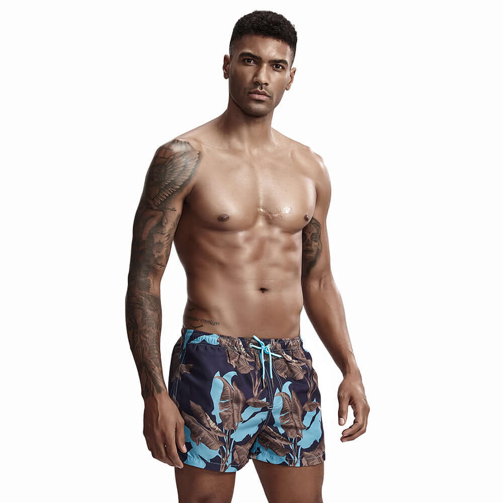 Tropical Take Back Swim Short