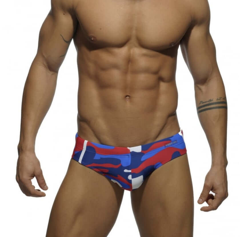 Color Mash Sexy Swim Briefs
