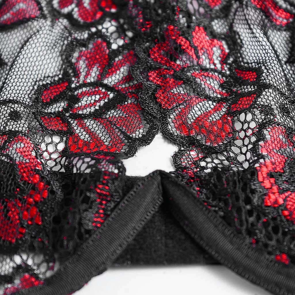 Lilly's Open Bust Floral Set