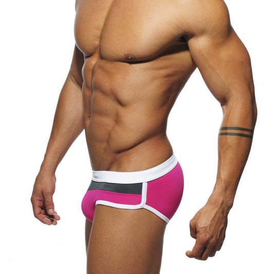 Color Mash Sexy Swim Briefs