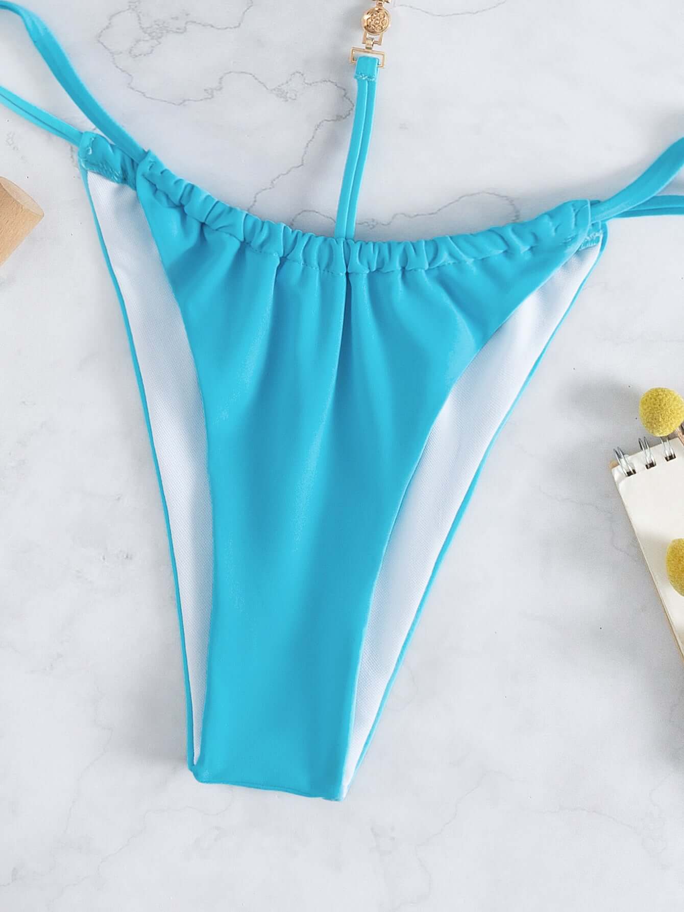Spine Stones Lines Bikini