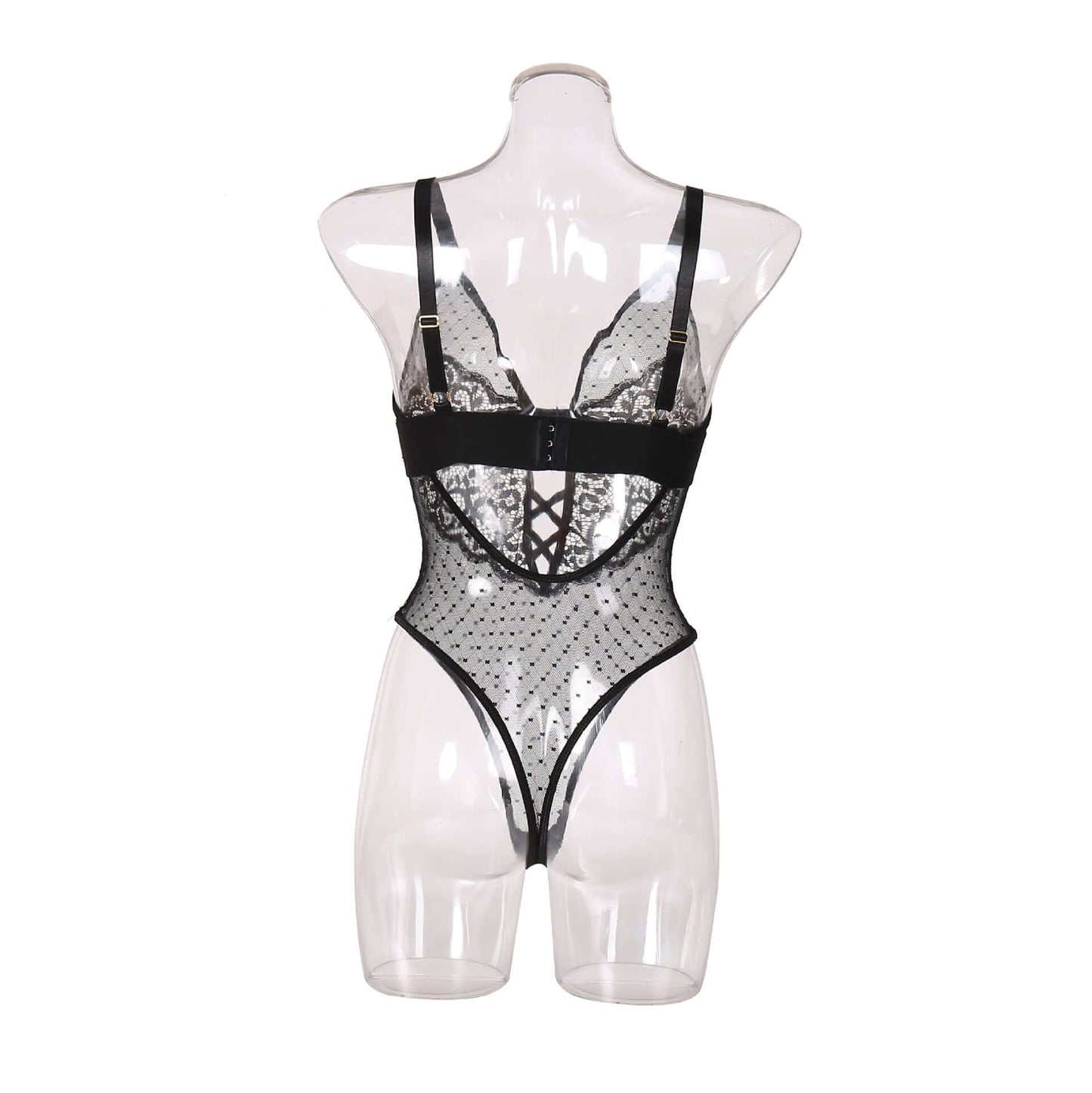 Dot Mesh Bodysuit