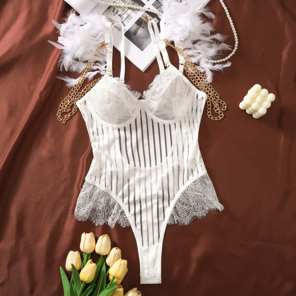 Flyaway Chain Bodysuit