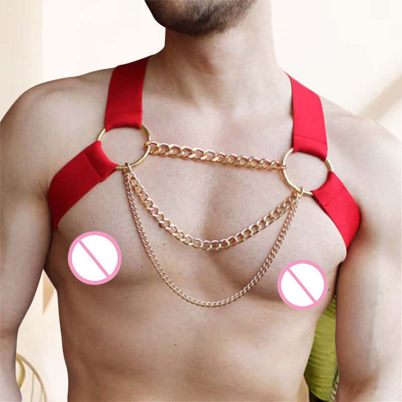 Men's Elastic Band Clothing Accessories Adjustable Shoulder Strap