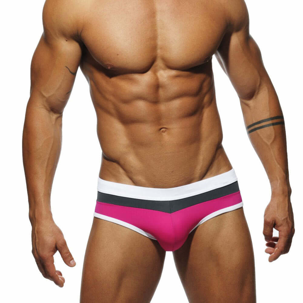 Color Mash Sexy Swim Briefs