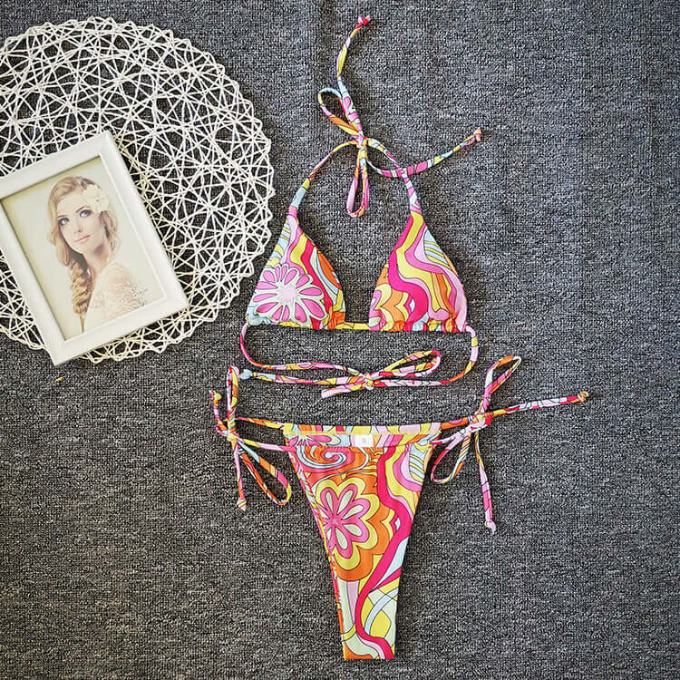 Hippie Vibes Thong Bikini