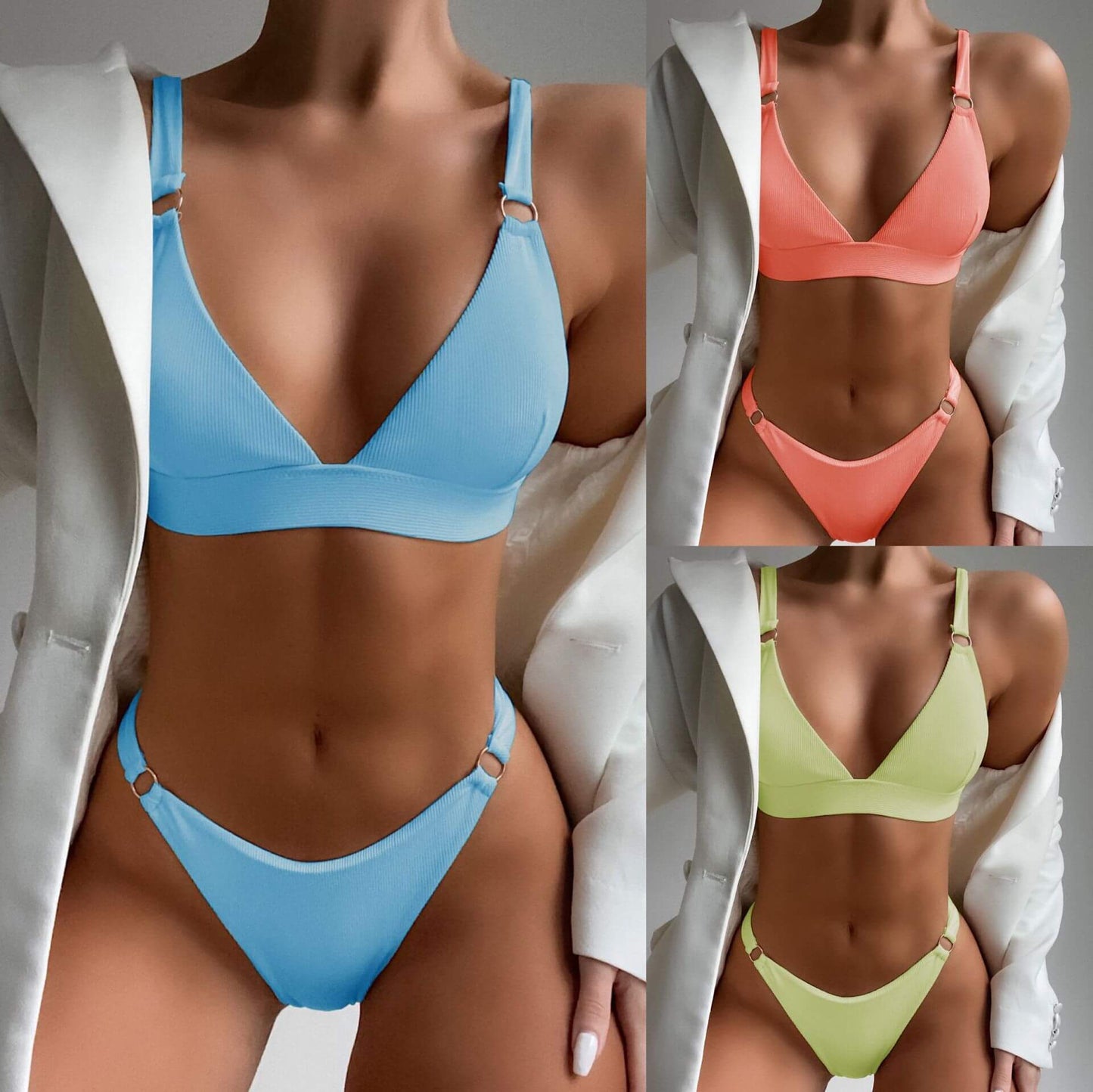 Simple Circle Cheeky Bikini