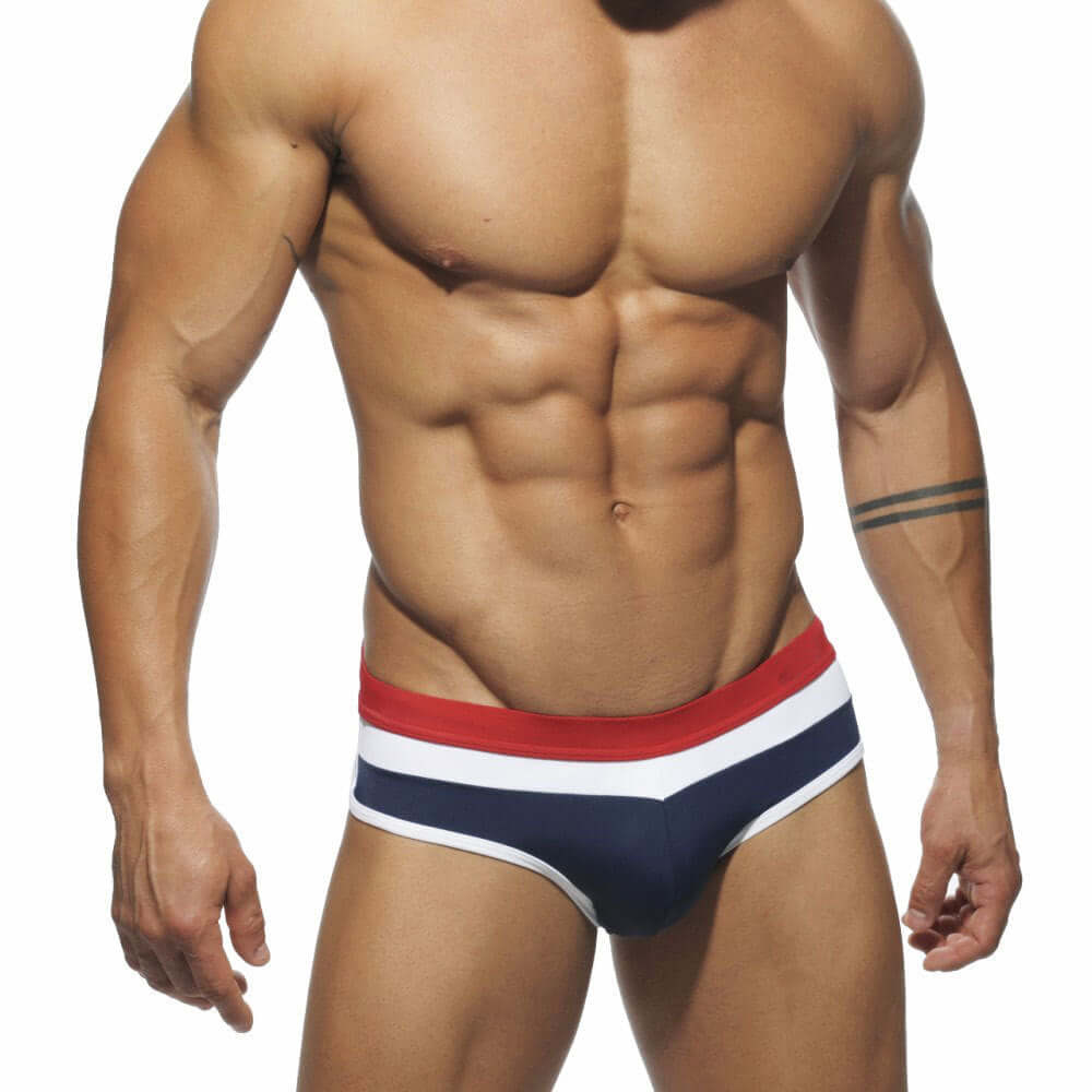 Color Mash Sexy Swim Briefs