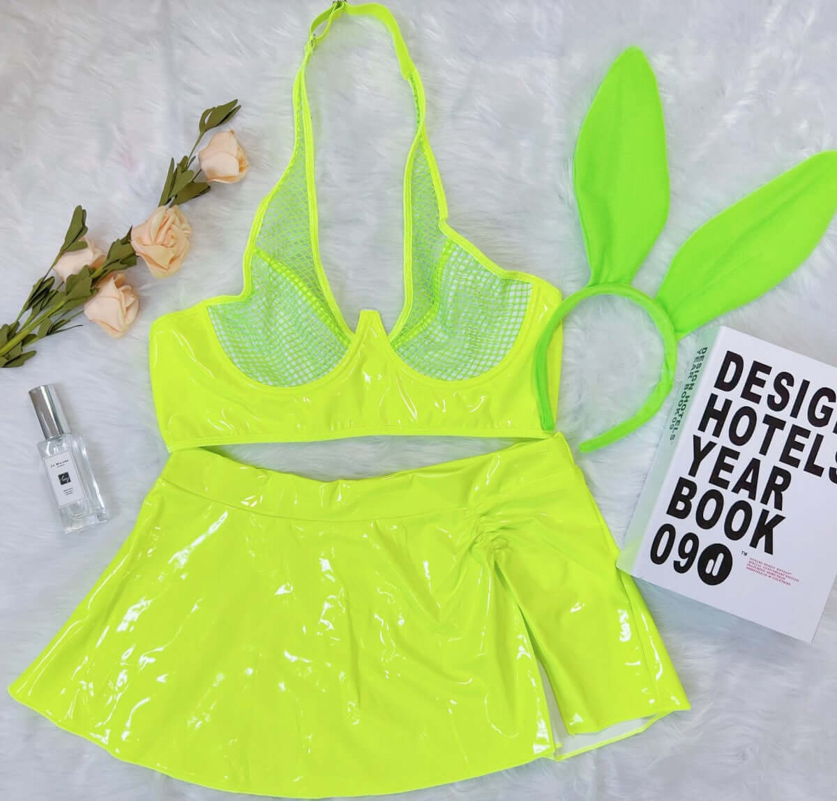 Neon Sexy Rabbit Set