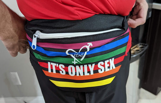 iOS Rainbow Fanny Pack