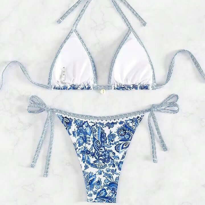 Porcelain Vibed Cheeky Bikini