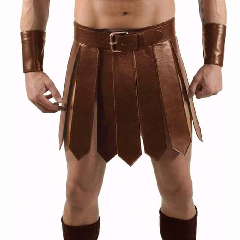 Cosplay Leather Skirt