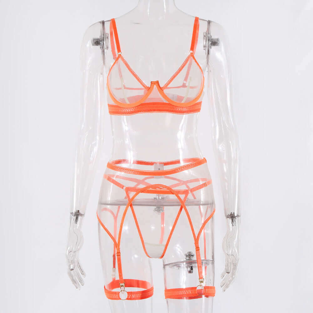 Neon Highlights Garter Set