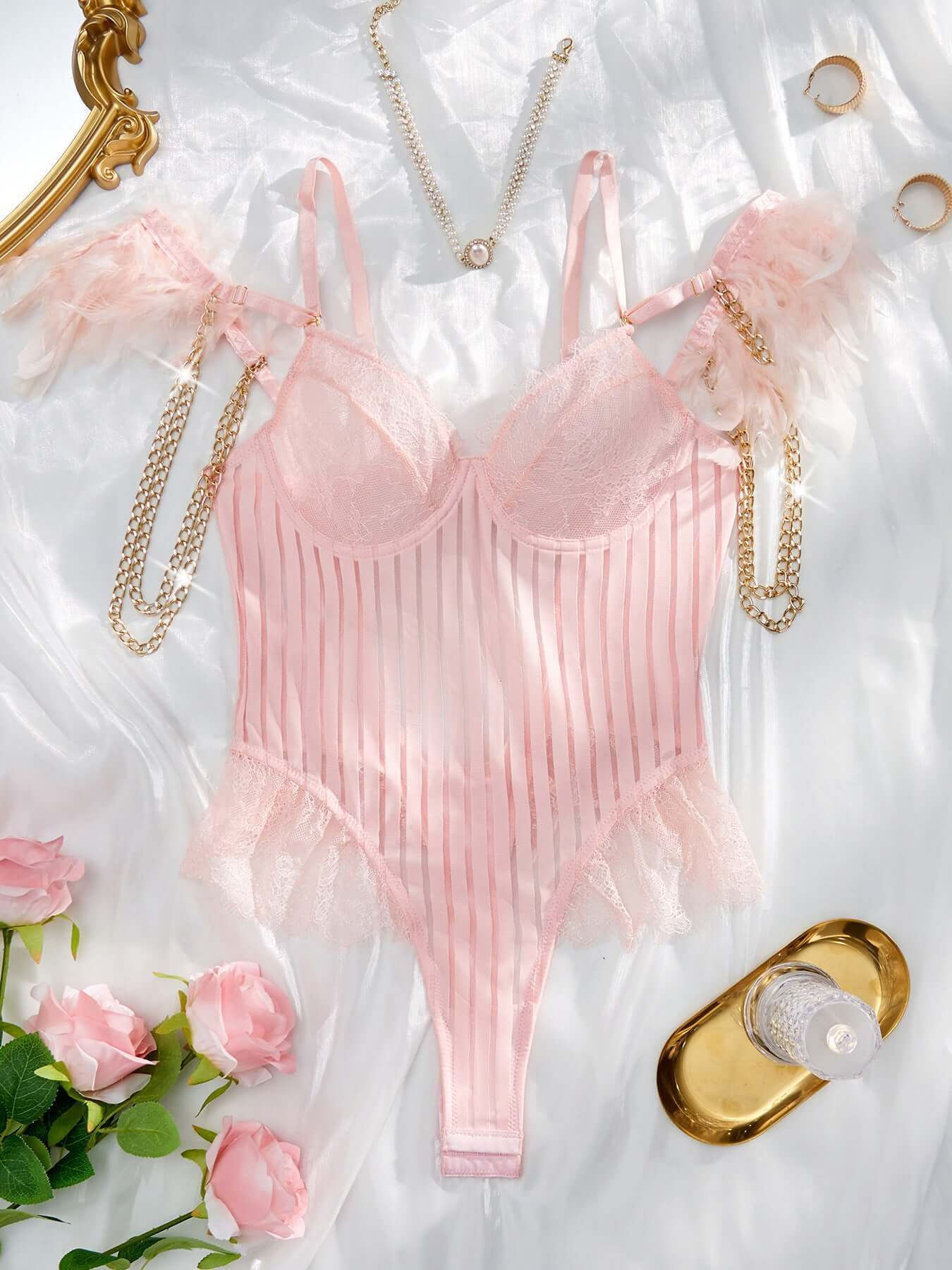 Flyaway Chain Bodysuit
