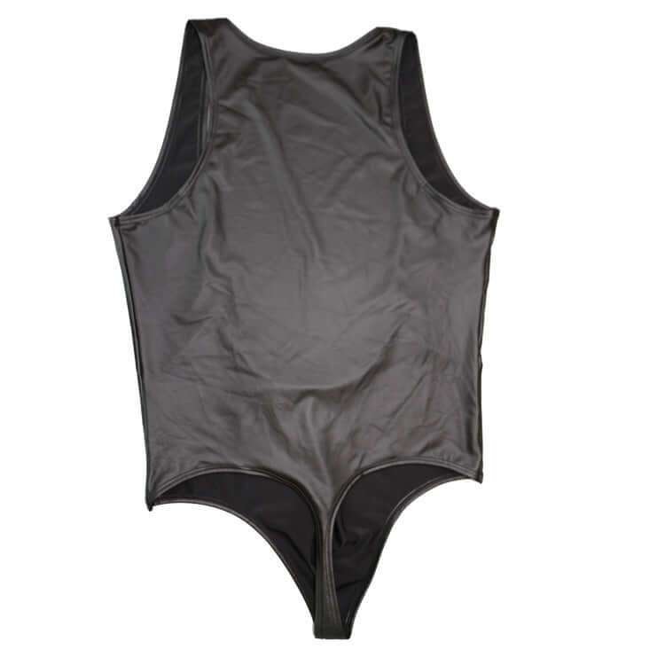 Leather Look Bodysuit