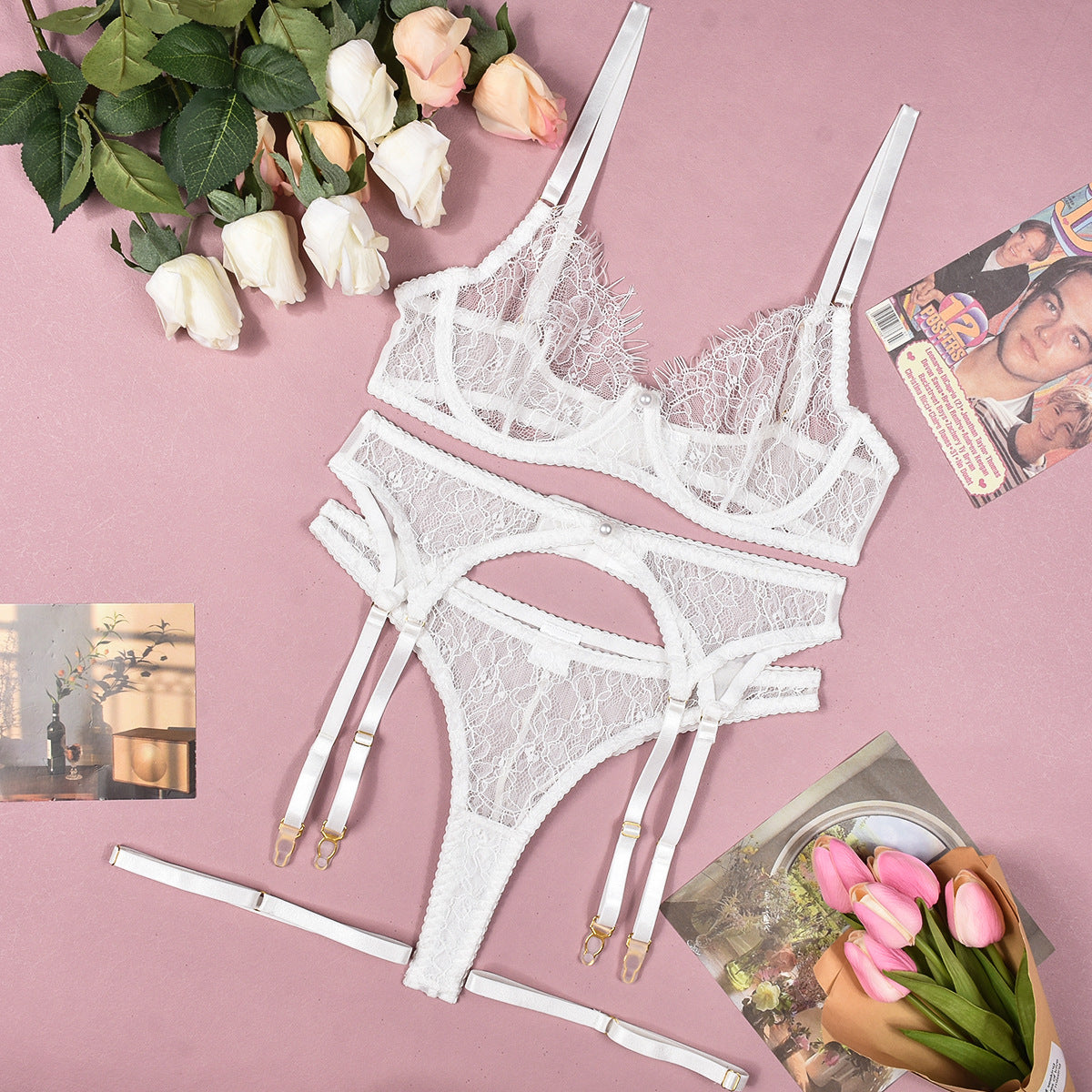Full Bloomo Pearl 4-piece Set