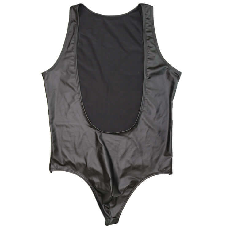 Leather Look Bodysuit