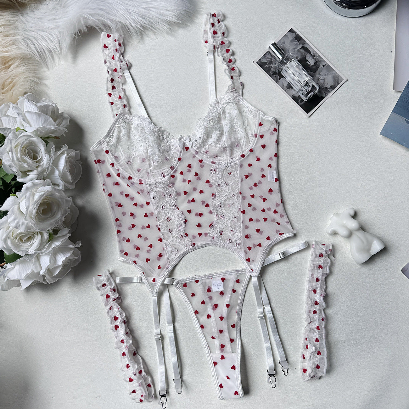 Be Mine 4 Piece Plush Set