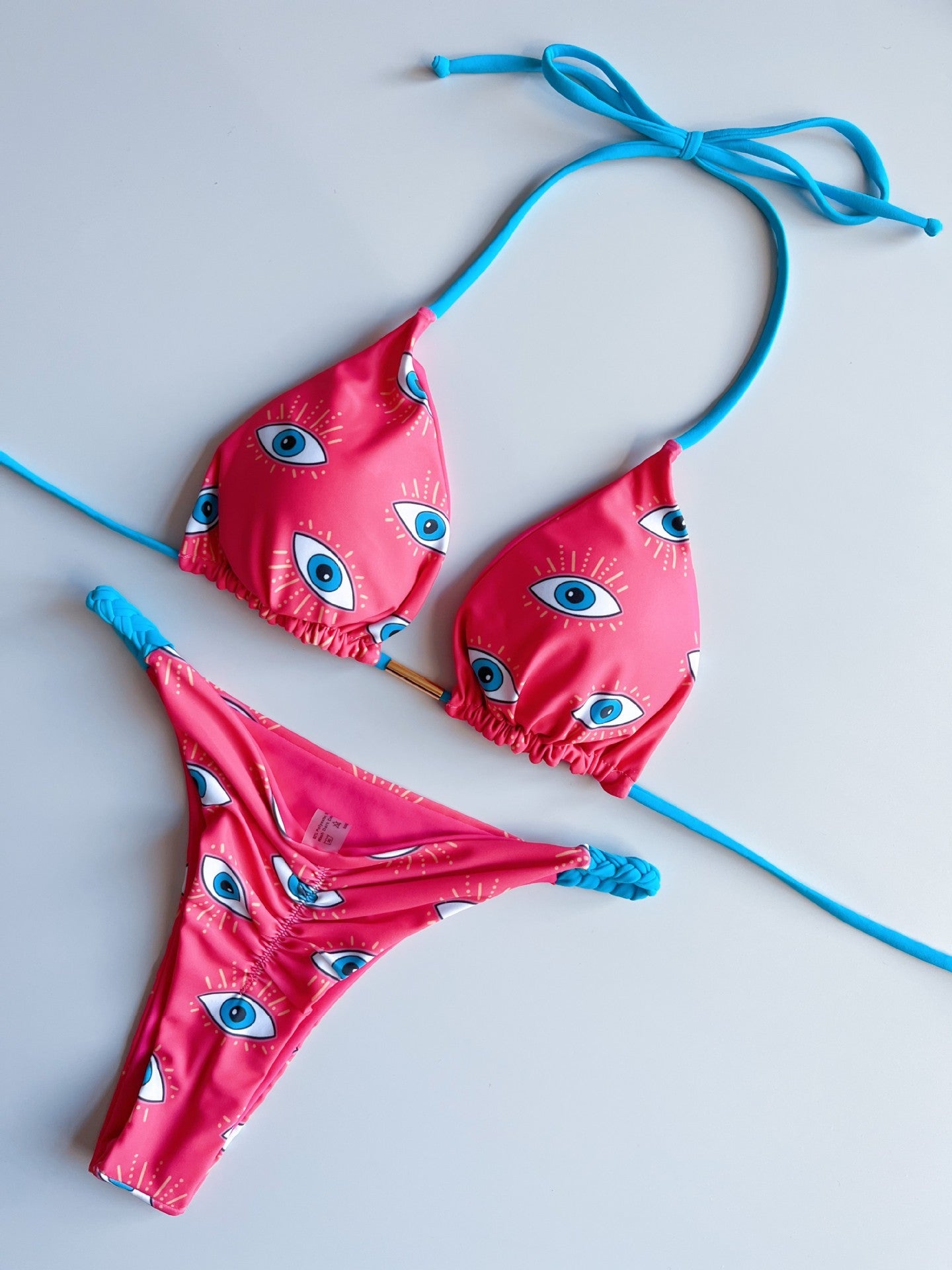 Ocean Trends Scrunch Thong Bikini