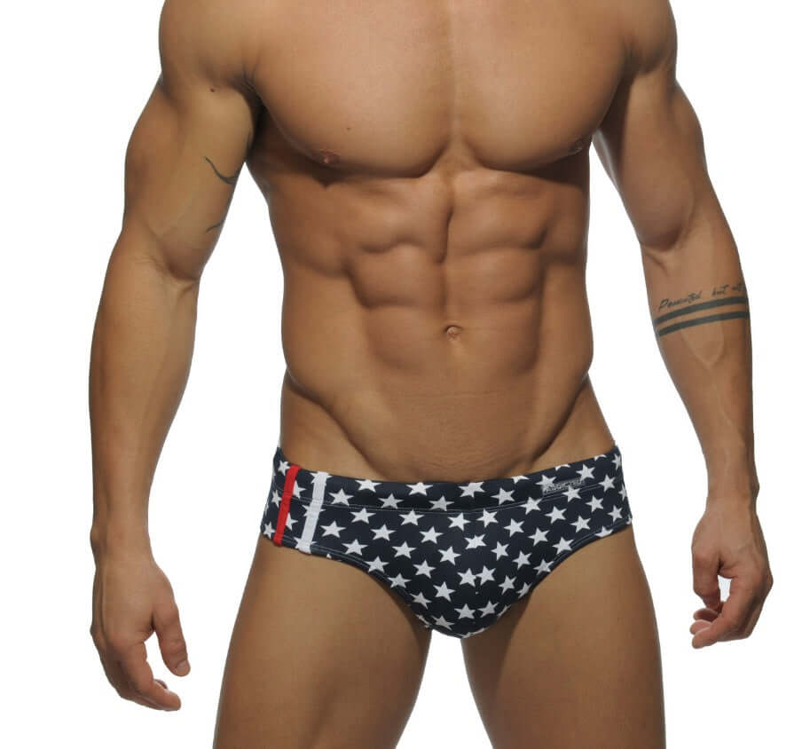 Color Mash Sexy Swim Briefs