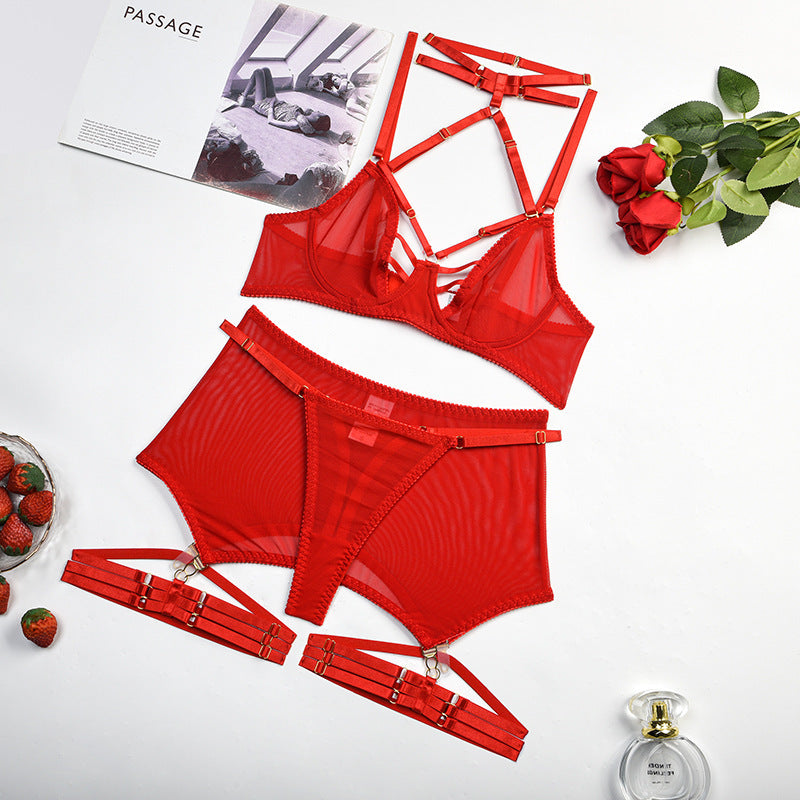 Silk Mesh Hanging Neck Set