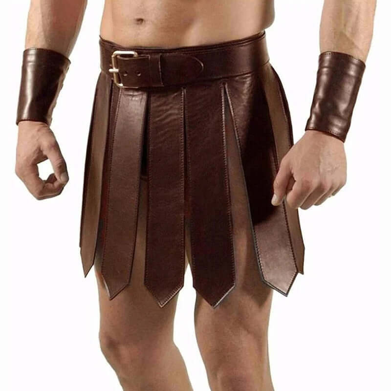 Cosplay Leather Skirt