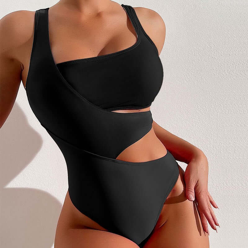 High Waist Mashup Cheeky Bikini