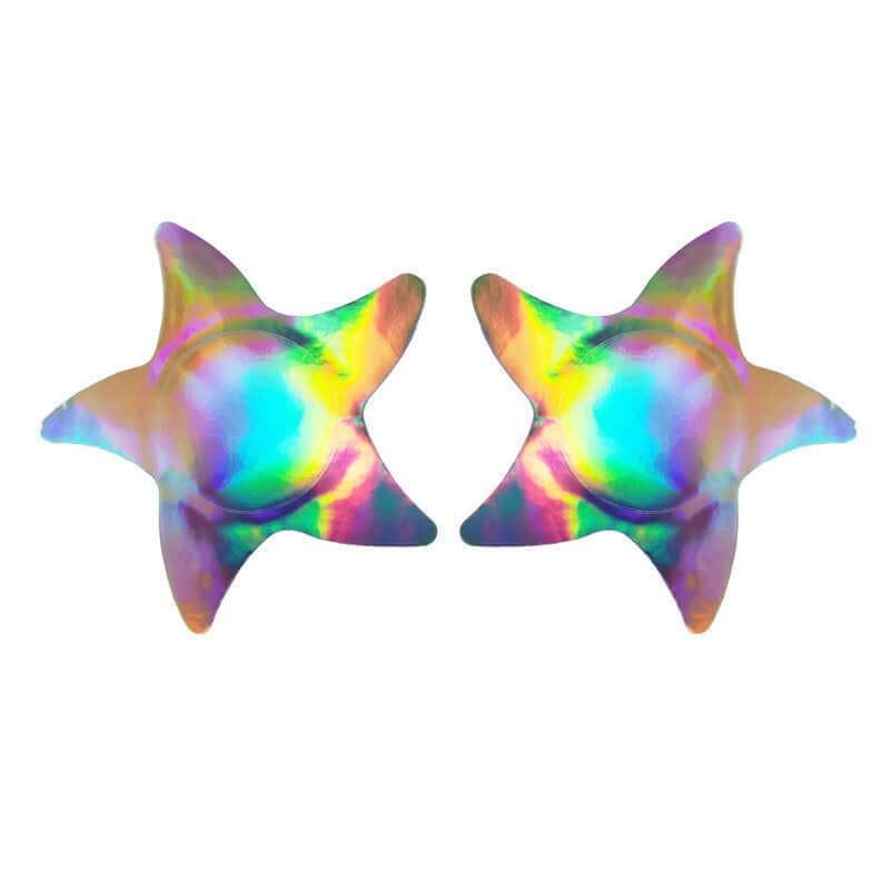Sexy Iridescent Waterproof Disposable Pasties