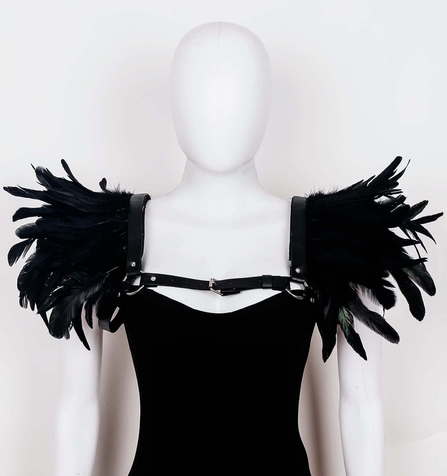 Feathered Chest Harness