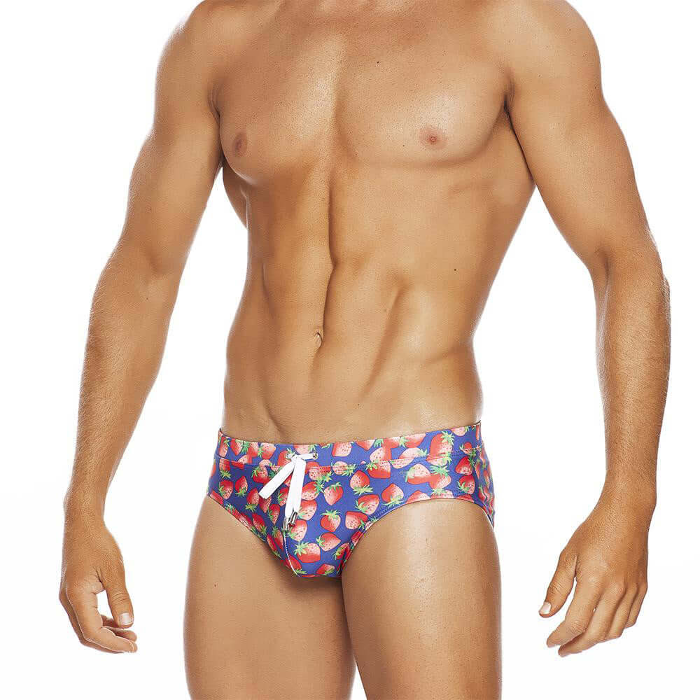 Strawberry Swim Brief