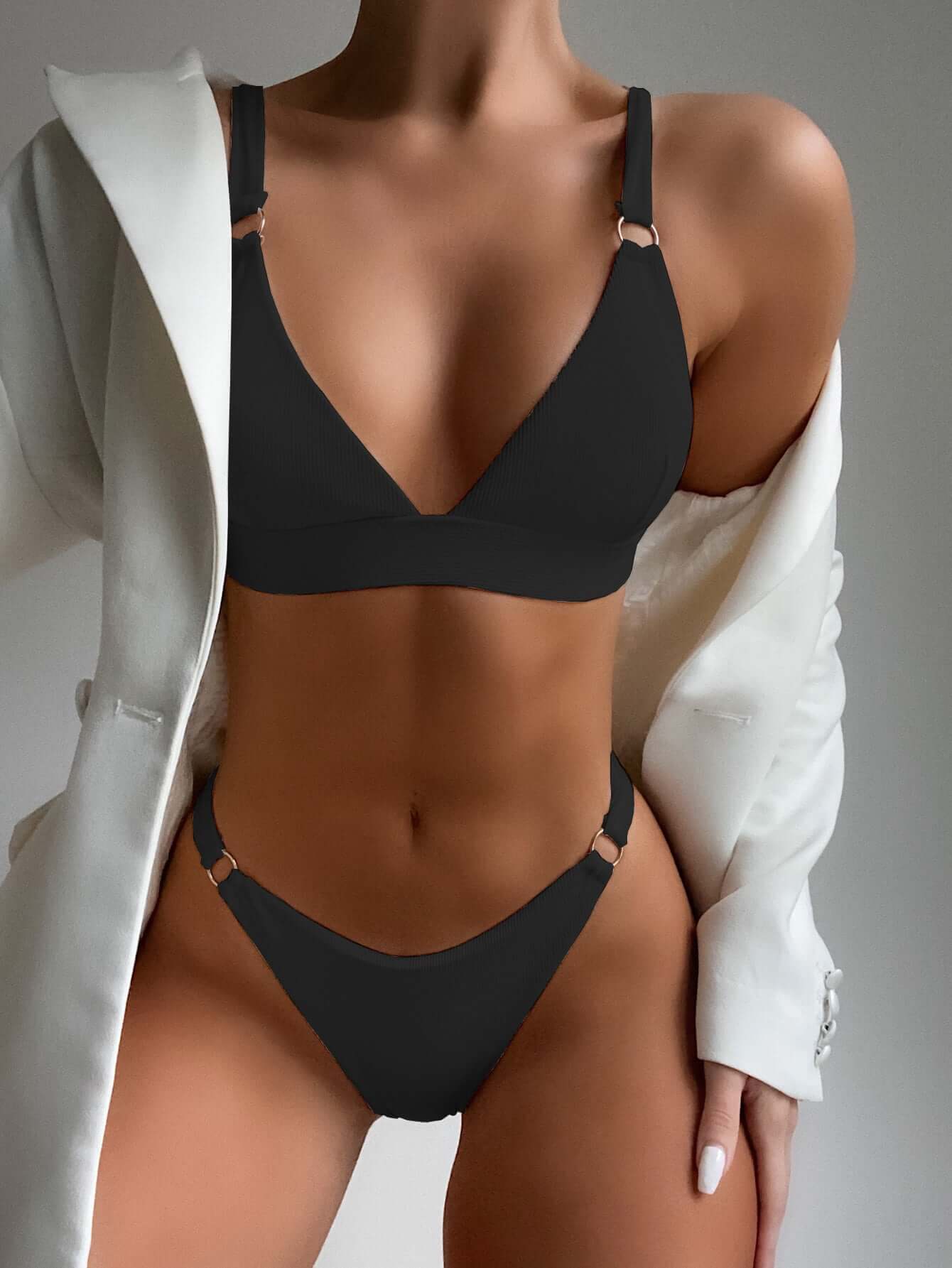 Simple Circle Cheeky Bikini