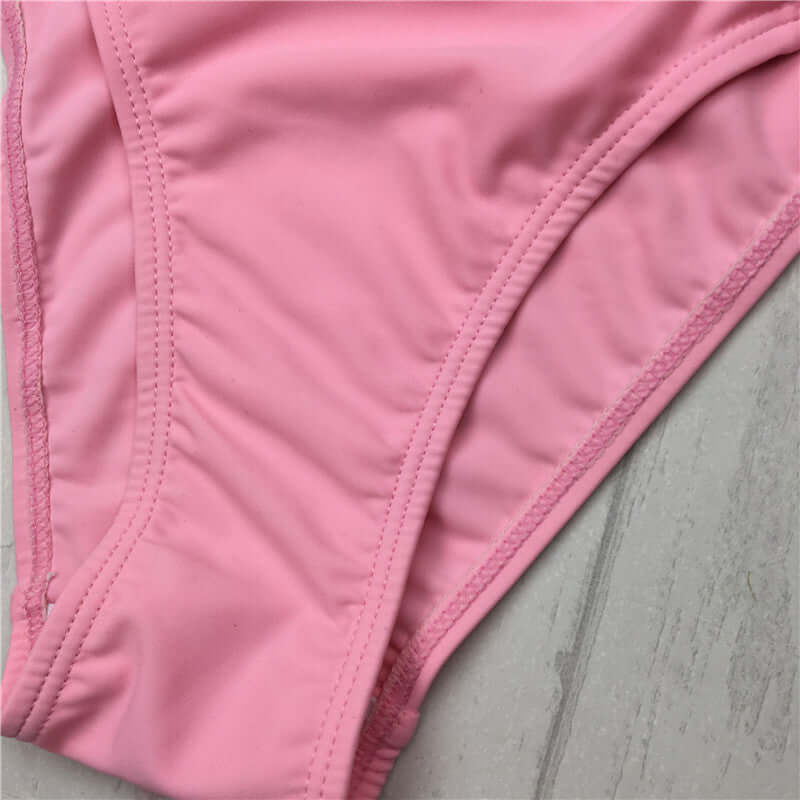 Cheeky Twisted Halter Bikini