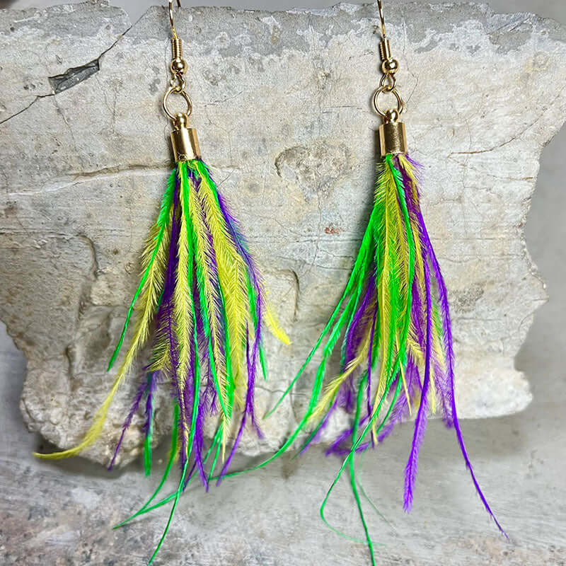 Mardi Gras Earrings