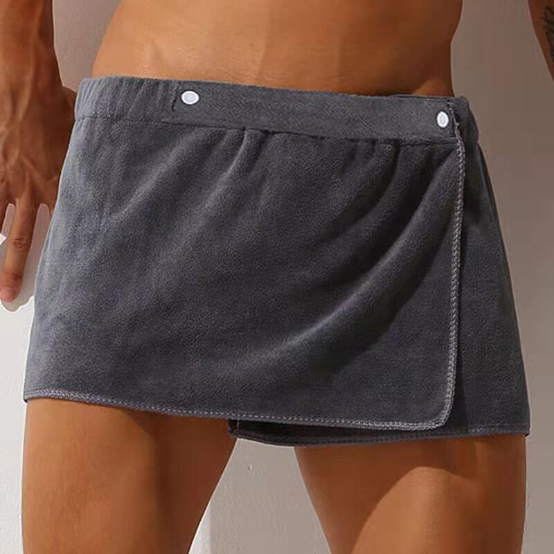 Short Bath Towel Wrap