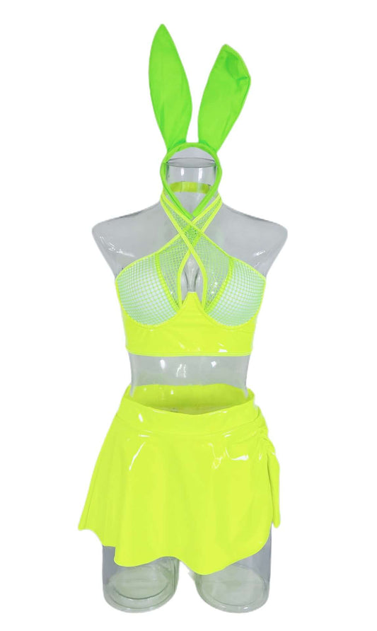Neon Sexy Rabbit Set