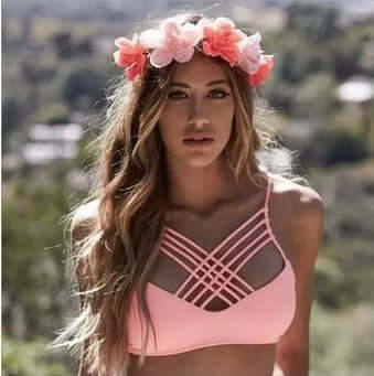 Cheeky Twisted Halter Bikini
