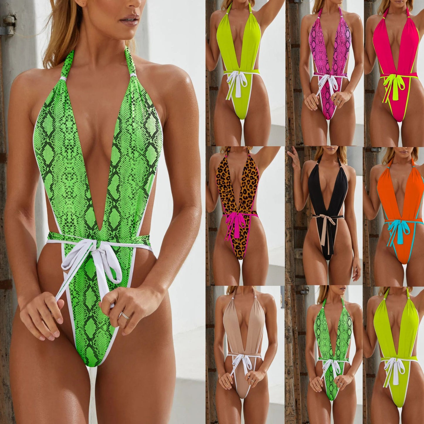 Wide Strap Sling Bikini
