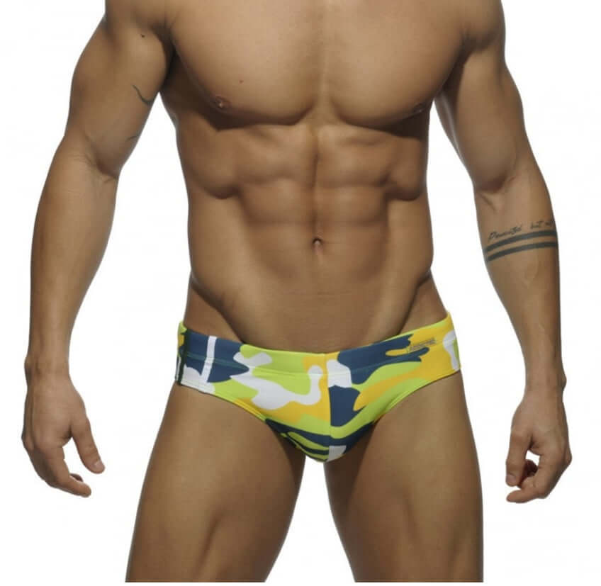 Color Mash Sexy Swim Briefs