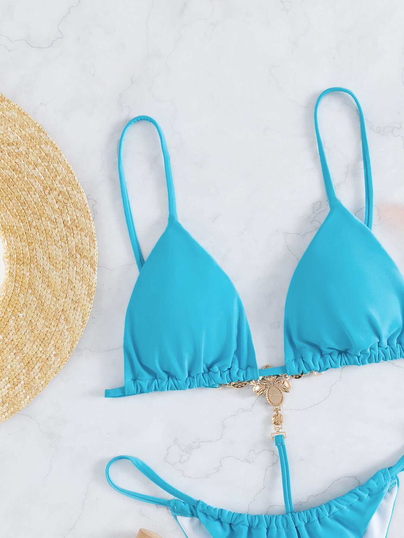 Spine Stones Lines Bikini