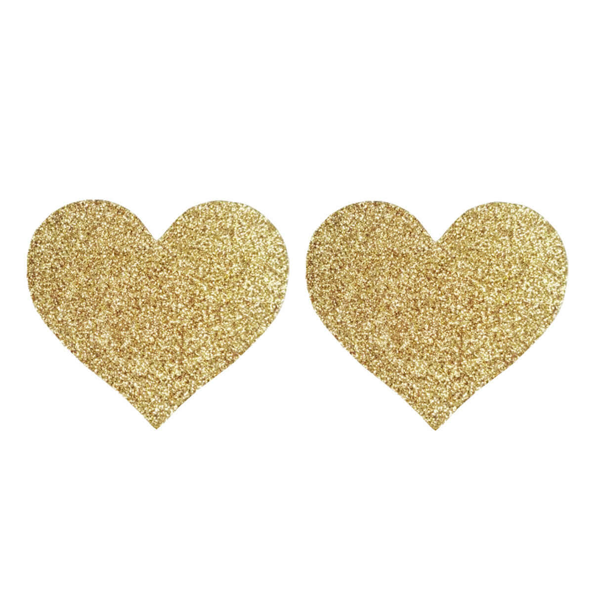 Glitter Heart-shaped Disposable Nipple Pasties