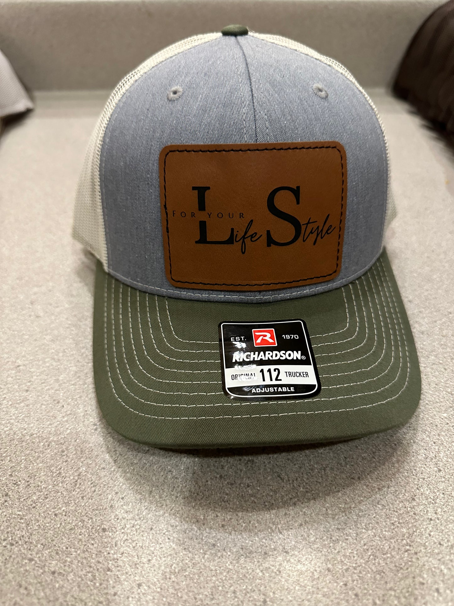 Tri Color Green FYLS 2x3 Snap Back