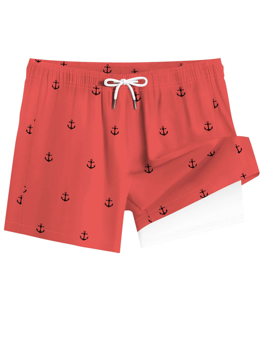 Quick-dry Built in Swim Shorts