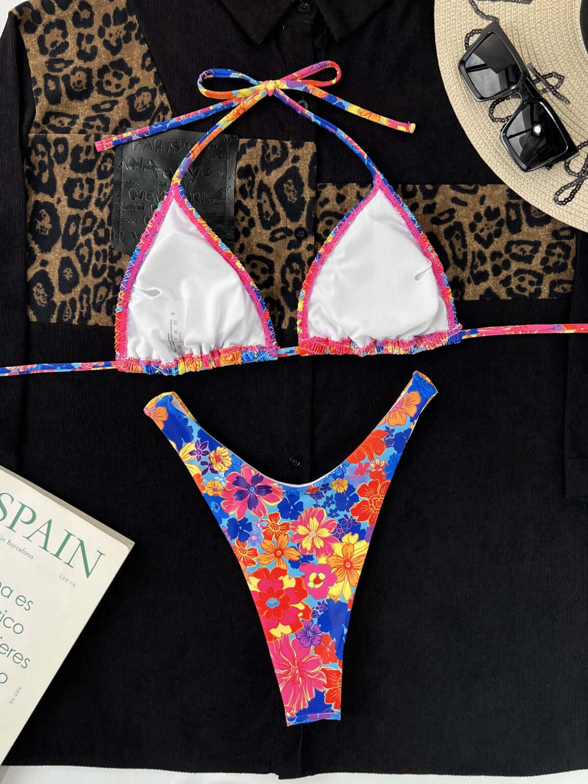 Darlin's Floral Thong Bikini