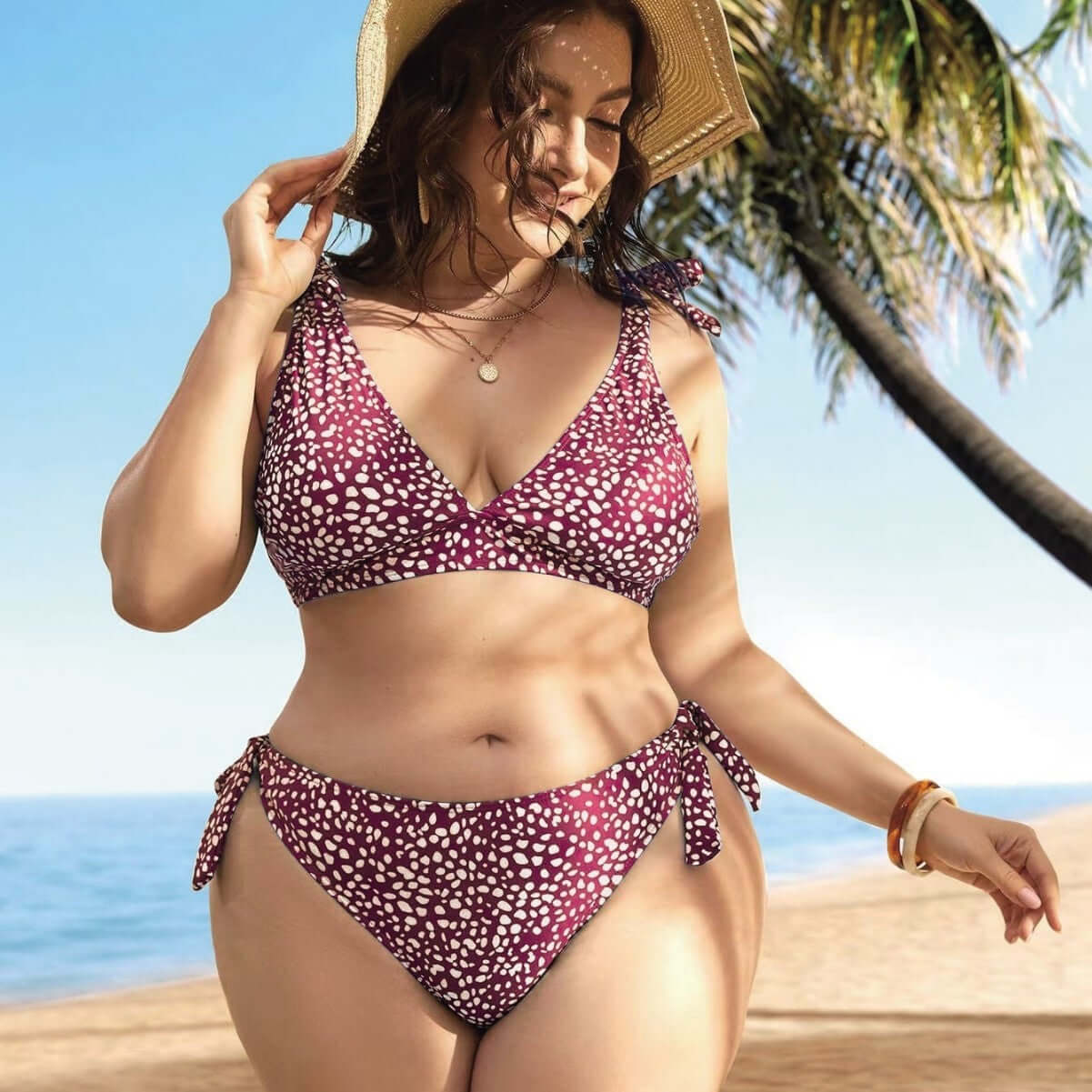 Justice Lace-up Bikini