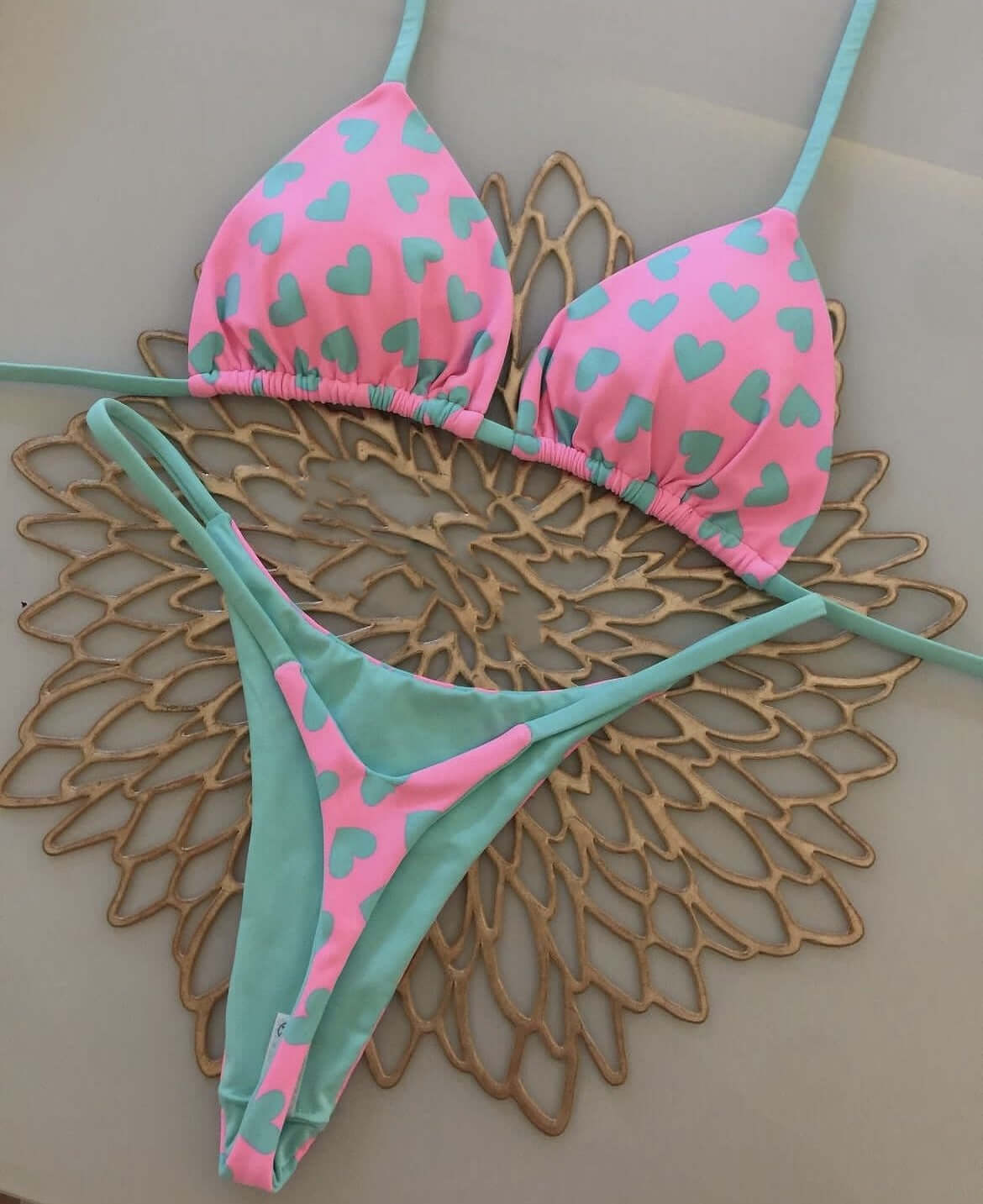 Summer Vibes Mini Thong Bikini