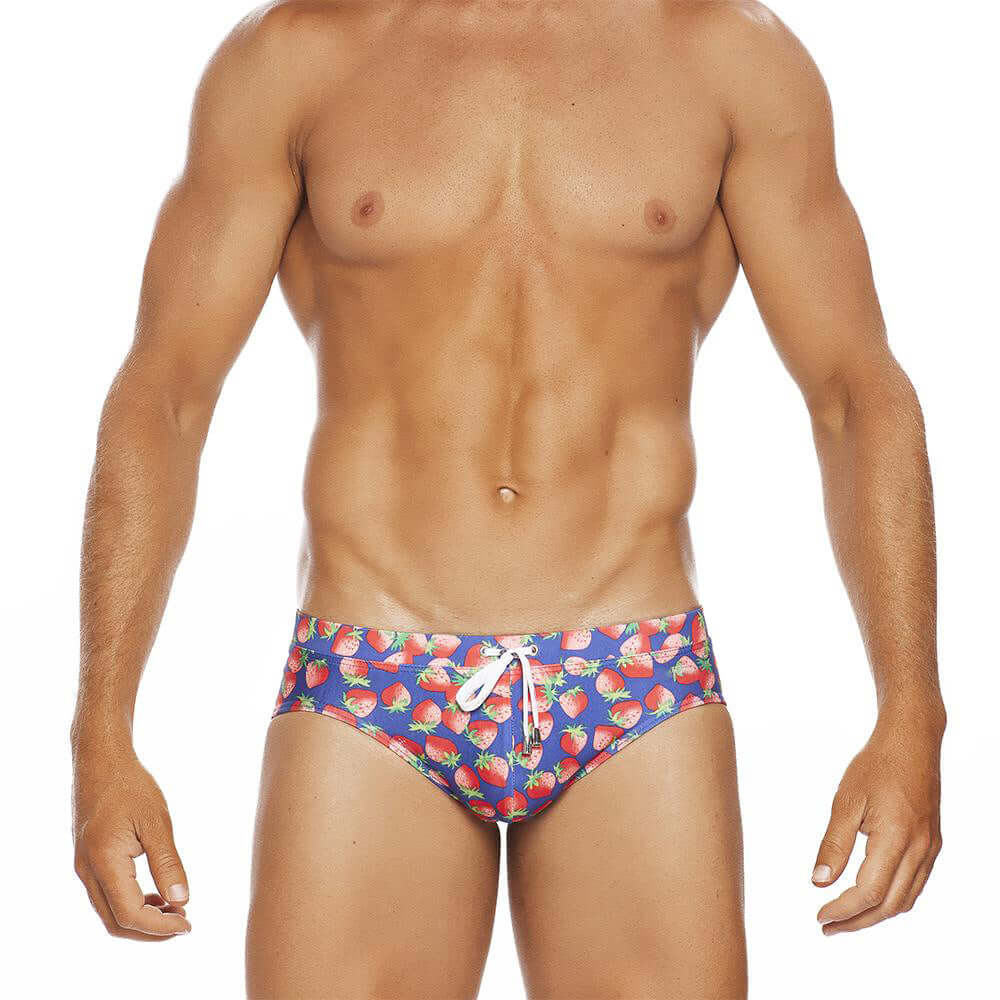Strawberry Swim Brief