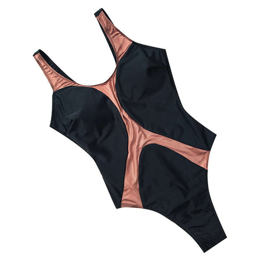 Mesh Illusions Stitched One-piece Swimsuit