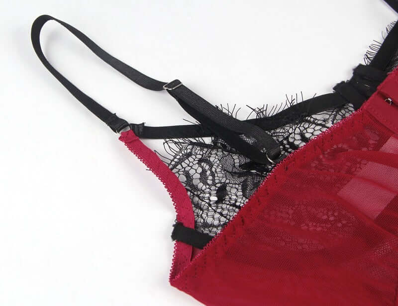 Nicki's Backless Lace Slip Nightdress